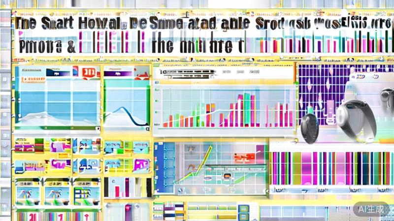 本周高潜力选品类别一图解：显示智能家居与个人健康类目的增长数据仪表盘与热销产品图
