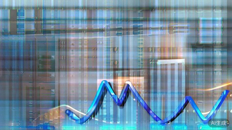 跨境电商广告优化指南配图：显示不断上升的折线图与广告投放界面，象征广告效果增长