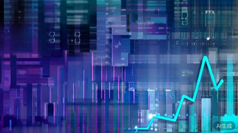 跨境电商广告优化指南配图：显示不断上升的折线图与广告投放界面，象征广告效果增长