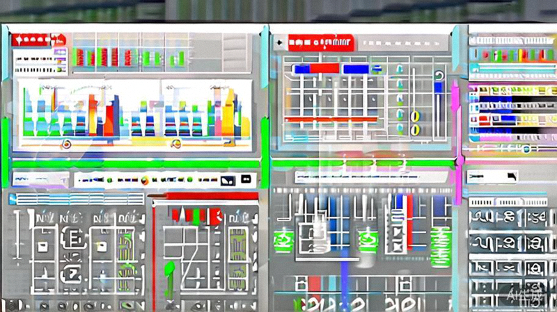 跨境电商广告优化完整指南配图：显示复杂的广告数据仪表盘与优化箭头