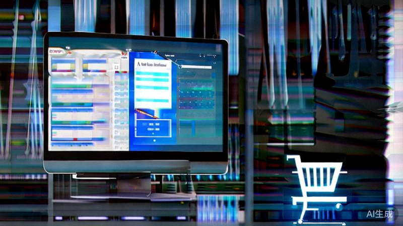 Meta与Google广告实战配图：显示两大广告平台界面与跨境购物车转化图标