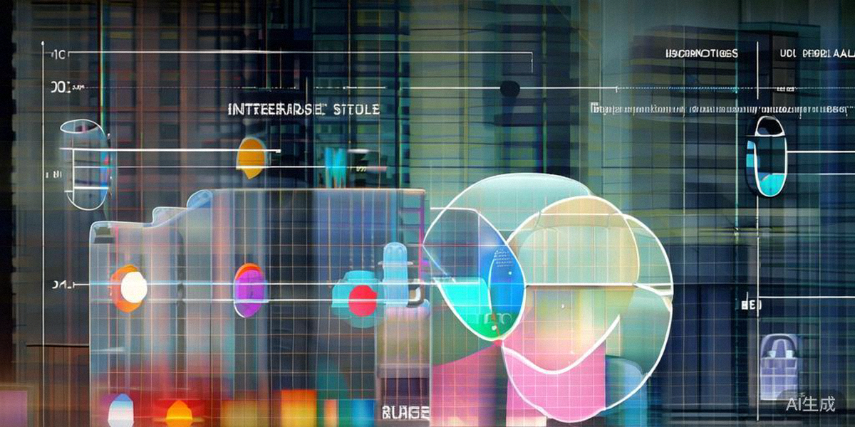 深度受众研究示意图：展示用户画像、兴趣标签与行为数据重叠的维恩图
