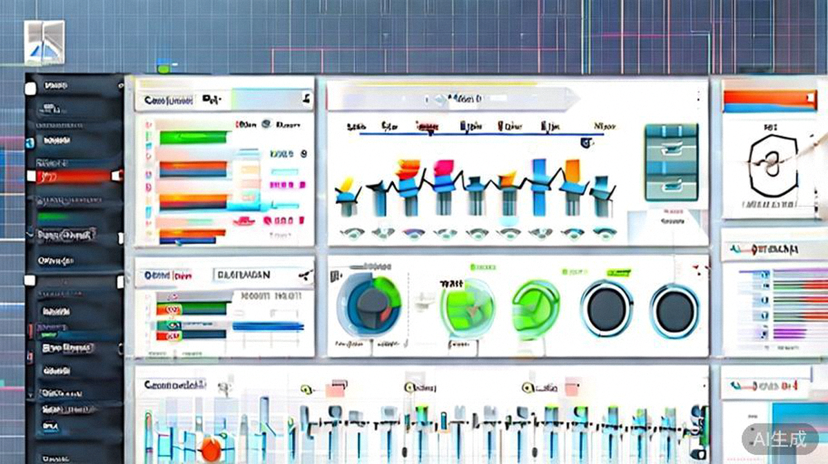 数据分析仪表盘：展示针对不同海外市场的关键本地化运营指标对比与趋势图表
