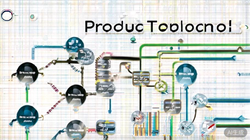 数据驱动选品方法论示意图：展示从市场数据、搜索趋势、竞品分析到最终产品决策的流程图