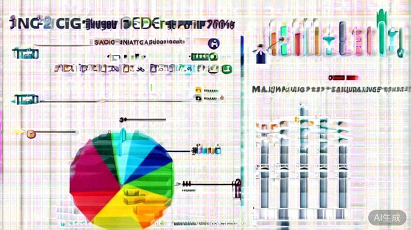 广告预算分配优化方法配图：显示智能预算分配饼图、不同广告系列的绩效对比柱状图